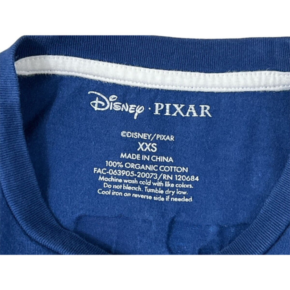 Disney Pixar Coco Navy Blue Remember Me Spirit Jersey Women Size XXS - Picture 3 of 6